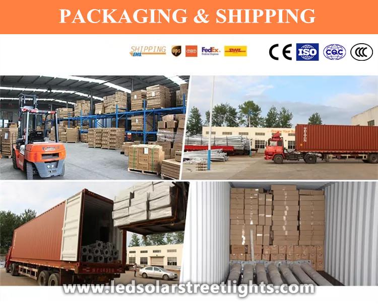 Packaging and Shipping of Solar LED Lights for Outside