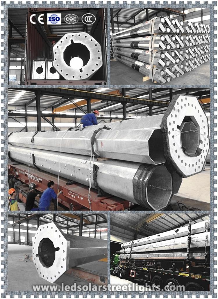 Deliver,Shipping and Serving of high mast light pole