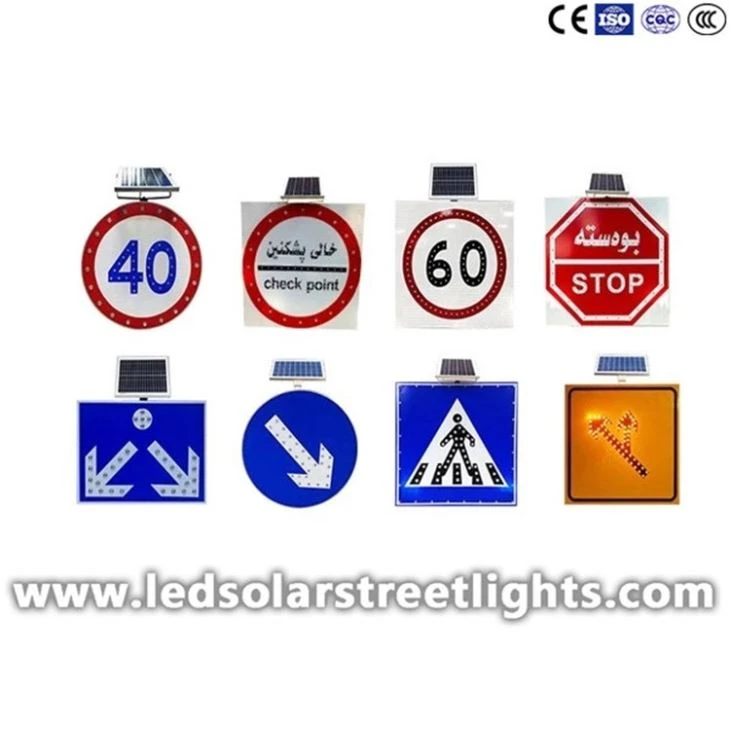 2.reflective road signs
