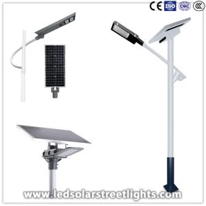 Lampione stradale a LED solare