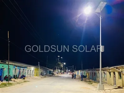 Dove sono usati i lampioni solari